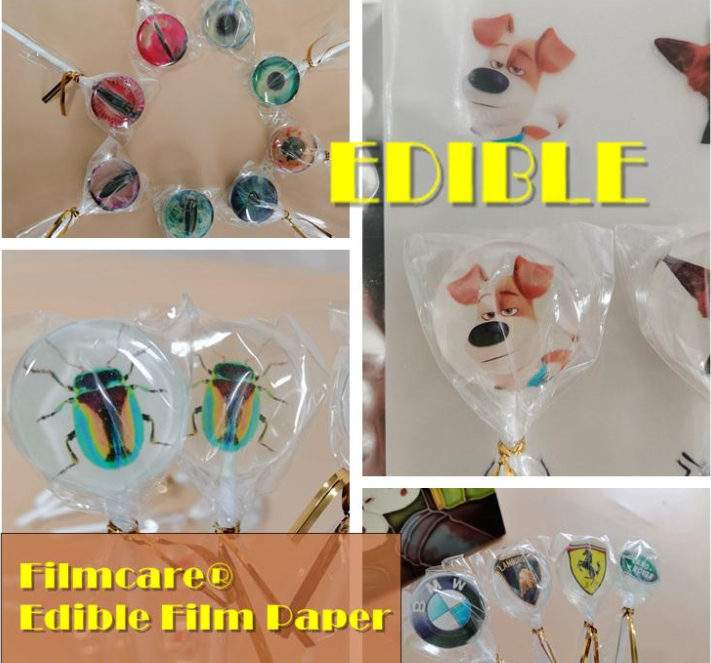 How to Choose the Suitable Edible Paper to Decorate Lollipop or Cookie?